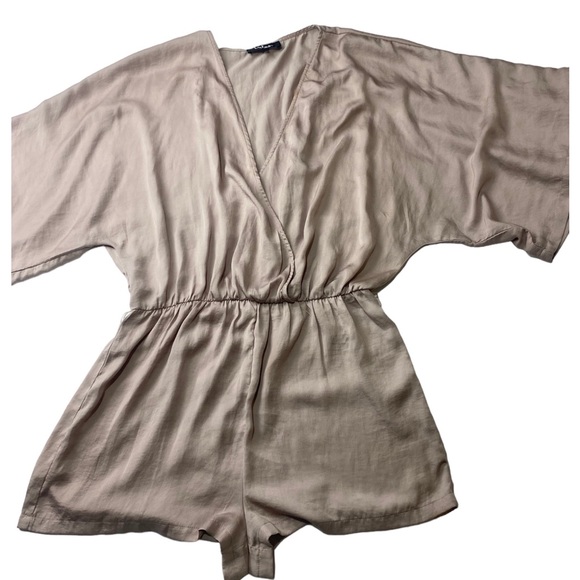 Lulu’s romper women’s size large mauve long sleeve - Picture 8 of 8